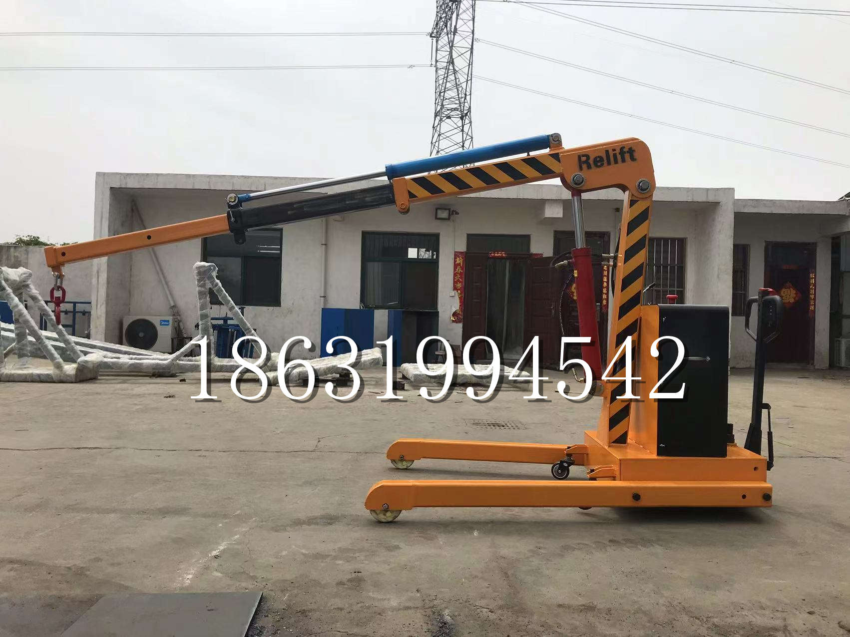 造桥乡久征定做3吨三轮随车吊 农用园林绿化移树吊 平板工程用小吊机