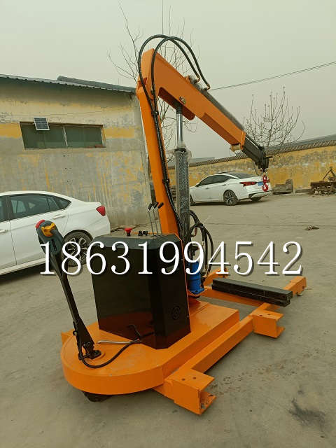 造桥乡自卸车厢随车吊 自制轮式四不像起重机 四驱平板吊 5吨 贵盛